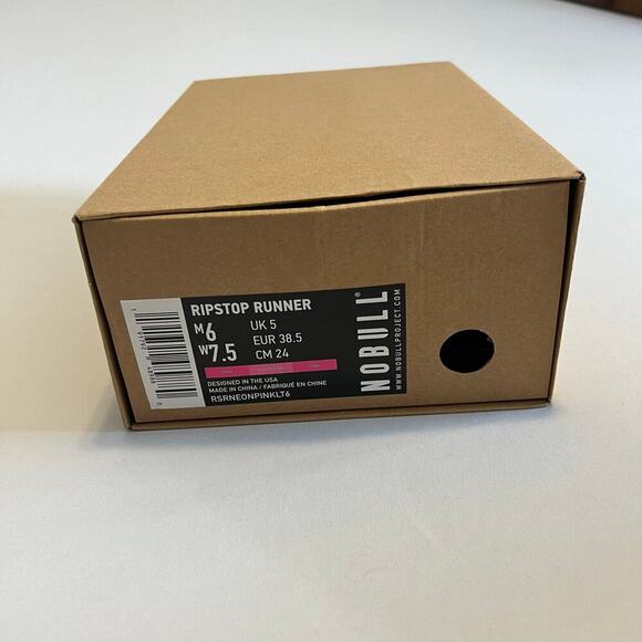 NoBull Ripstop Runner Neon Pink M6, W7.5 - Picture 11 of 11
